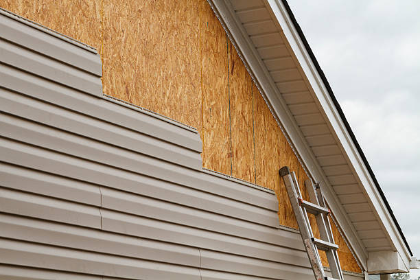 Professional Wood Siding technician working in Vernon Hills, IL